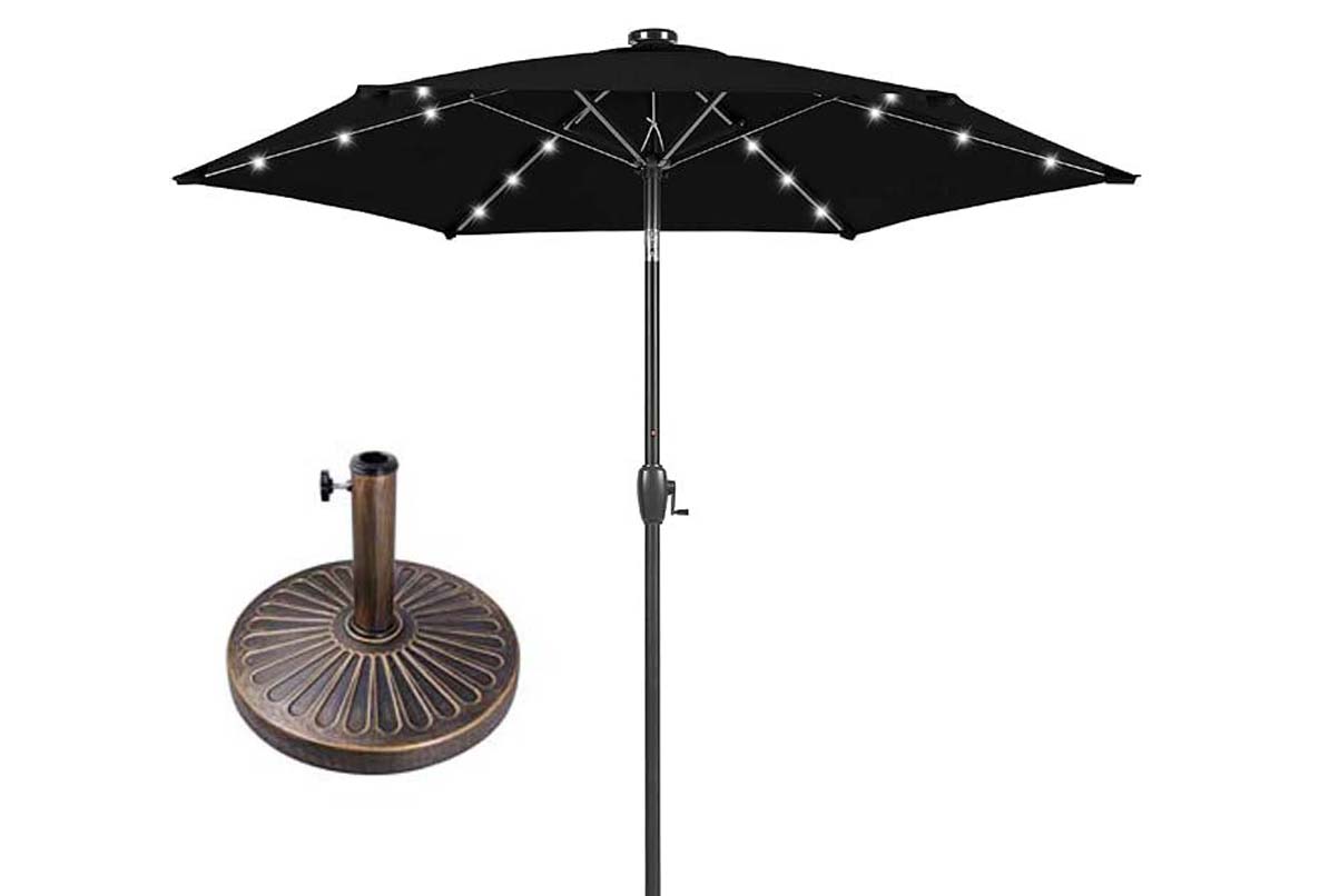 black-table-umbrella