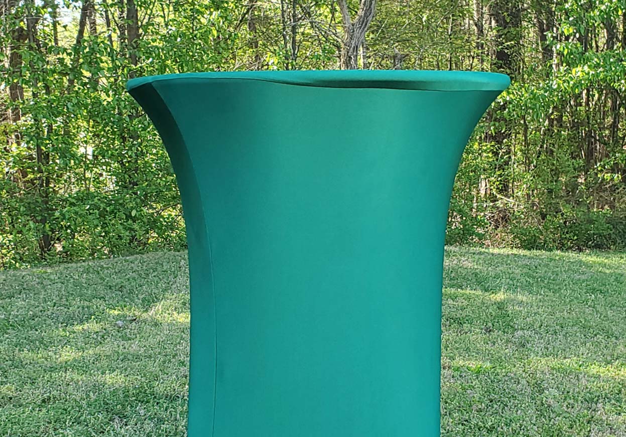 highboy with metallic-green