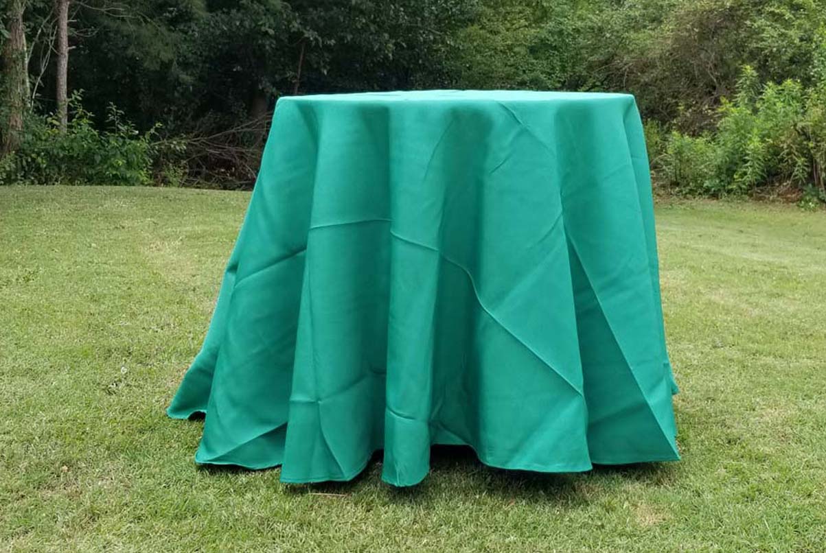 lowboy with green cloth