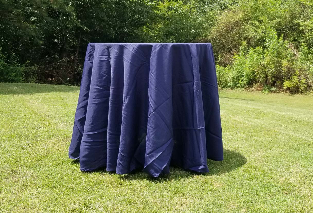 lowboy with navy blue